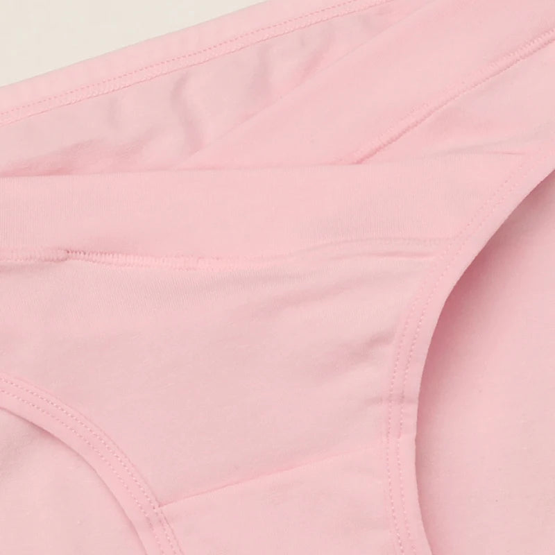 Our Maternity Panties Soft Breathable Cotton Low Waist Seamless Underwear Clothes for Pregnant Women Pregnancy Briefs
