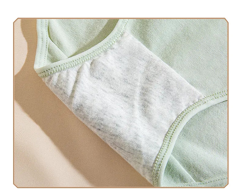 catty 7Pcs/Set Cotton Underwear Women Panties Breathable Girls Briefs Solid Panty Sexy Low Waist Underpants Female Seamless Lingerie