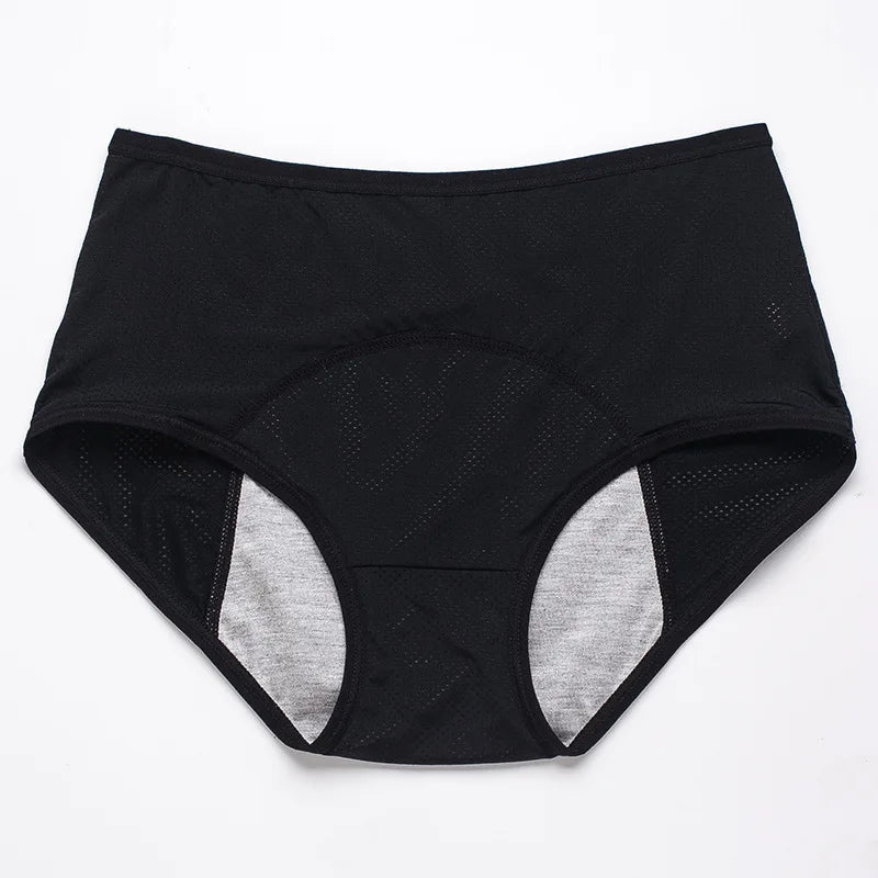 Our Plus Size Extra Large Panties mesh Sexy Underwear Women High Waist Ultra thin Breathable Triangle Shorts Lingerie