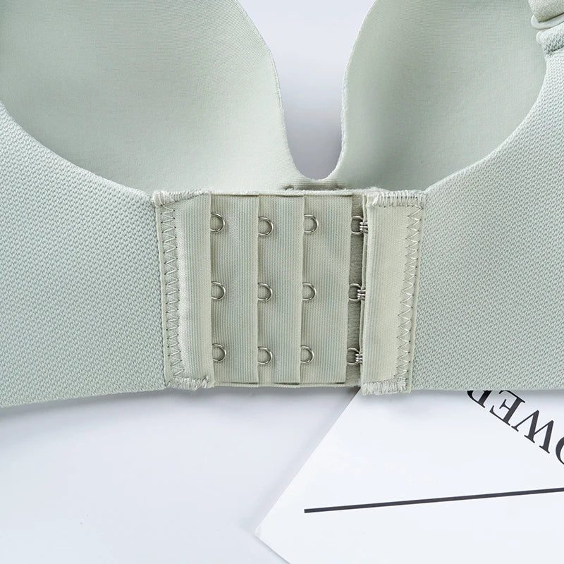 Our Sexy Ice Silk Bra Corset Women French Style Underwear Gather Push Up Simple Lingerie Bralette Soutient Gorge