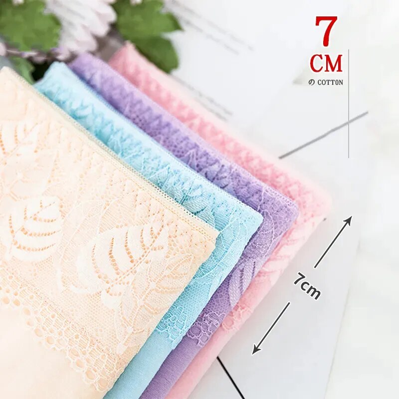 Anna 5Pcs/Set Cotton Panties Women High Waist Body Slimming Underwear Breathable Solid Briefs Sexy Ladies Panty Soft Female Lingerie