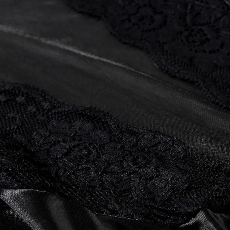 Victoria soft silk Sleepwear Womens Sexy Long Kimono Dress Lace Bath Robe Lingerie Ice Silk Nightdress Solid Gown Nightwear Nightgown