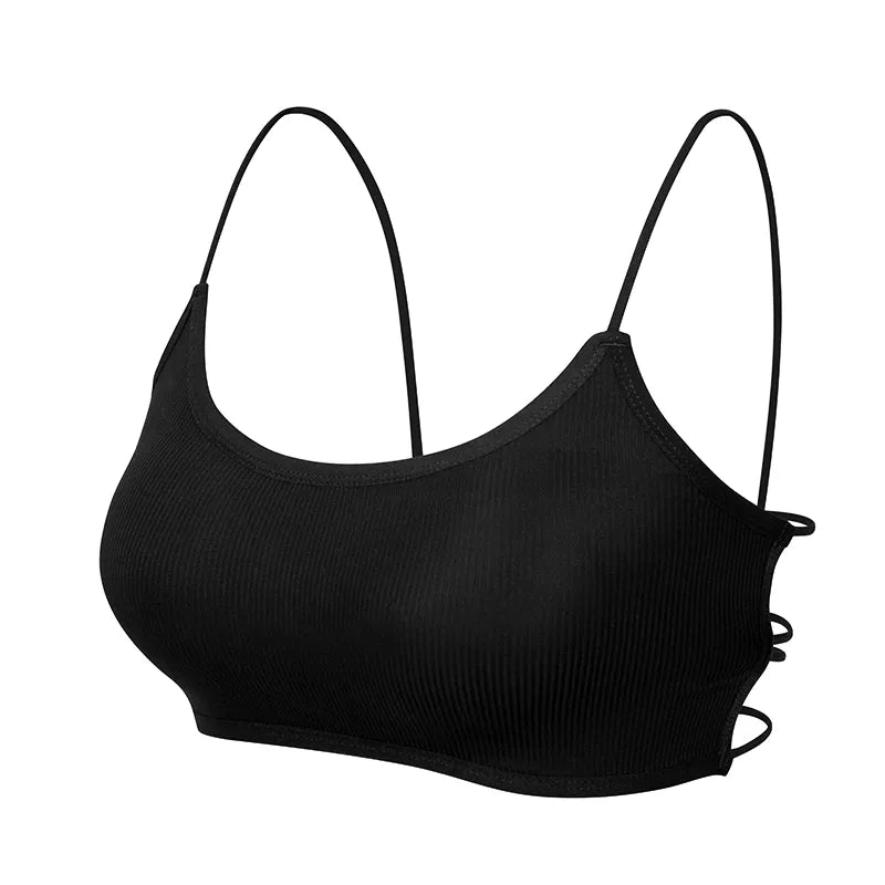 Our perfect Cross Back Sports Bra Women, Sexy Beauty Back Fitness Yoga Bra, Breathable Thin Shoulder Strap Running Sports Bra