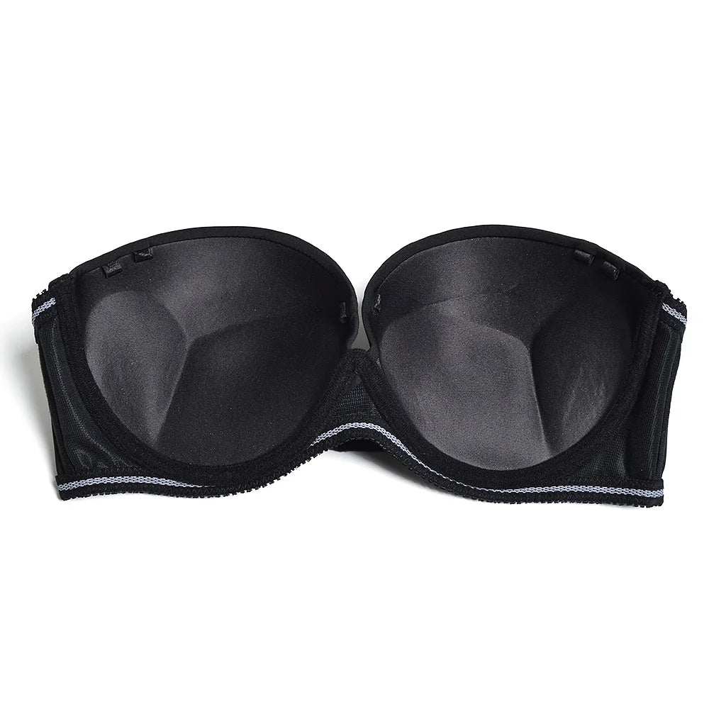 Our Sexy Wedding Multiway Underwear Add 2 Cup Supper Padded Push Up Bra Strapless Bras Underwear Size