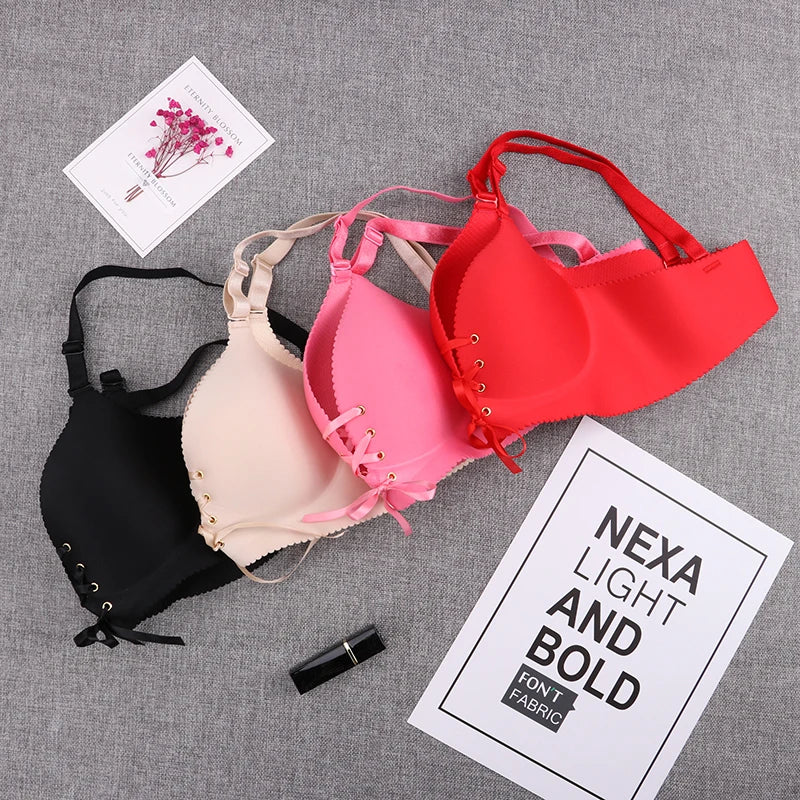 Our Seamless Bra Sexy Bras For Women Fashion Push Up Lingerie Wireless Bralette Cotton Brassiere Underwear Female Intimates