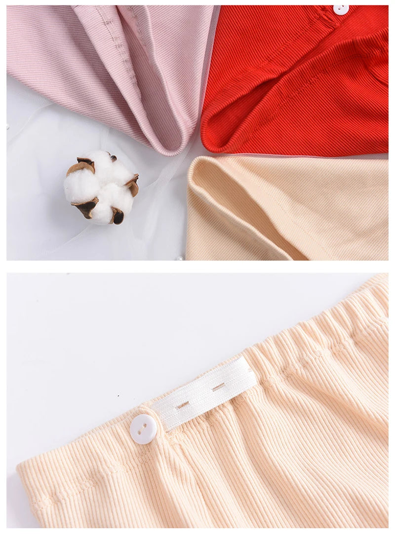 Our Cotton Maternity Panties High Waist Adjustable Seamless Belly Pregnancy Underwear Clothes for Pregnant Women Briefs Plus Size