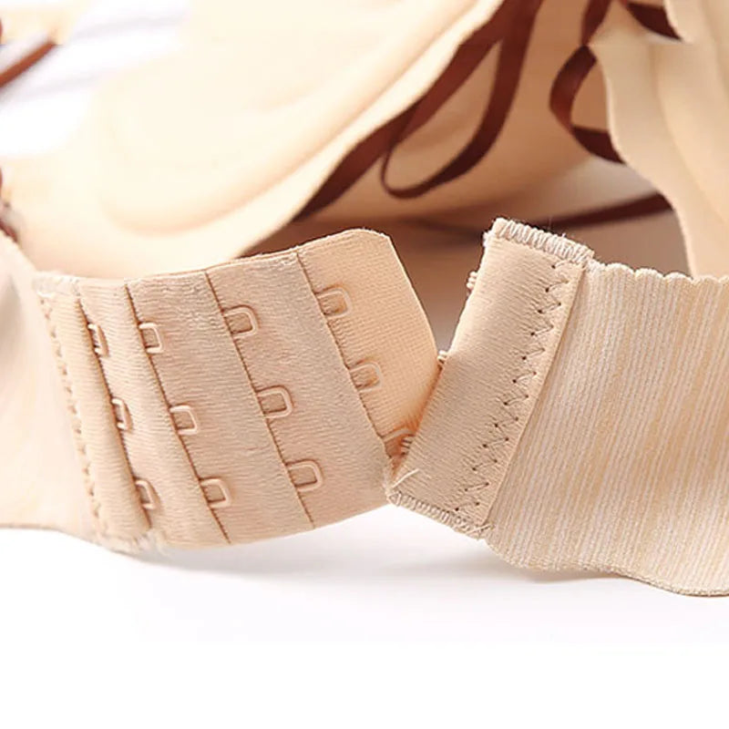 Our rare wood bra Super Push Up Sexy seamless women's underwear Wire Free Female bralette beauty back lingerie Ladies