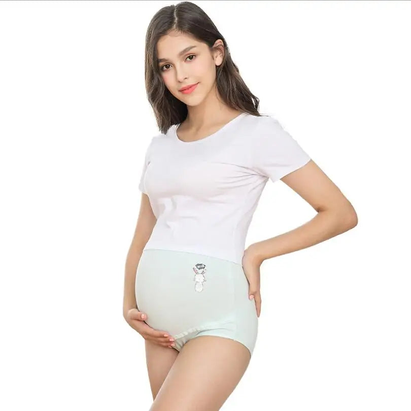Our very comfortable 3pc/lot Maternity Underwear High elastic Breathable Cotton High-waist Panties Spring Summer Pregnant Panties Soft Abdomen Care