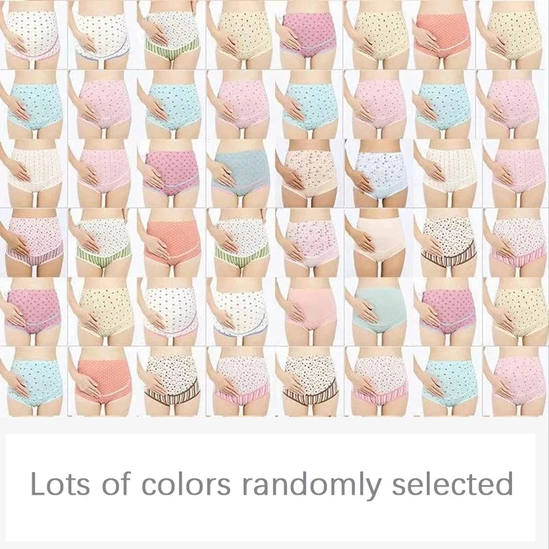 Our one piece Cotton Pregnancy Panties Intimates Maternity Bandage Adjustable Belly Cartoon Solid Color Underwear Clothing For Pregnant Women