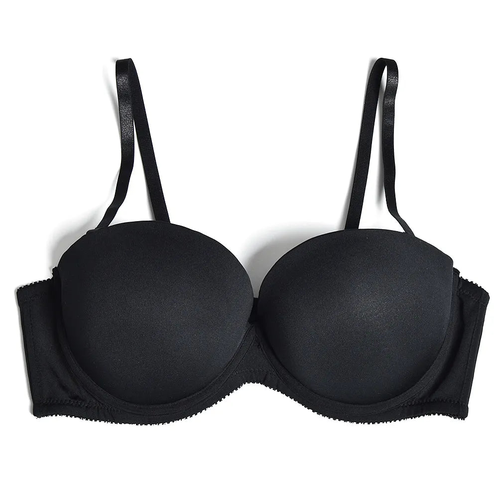 Our Sexy Wedding Multiway Underwear Add 2 Cup Supper Padded Push Up Bra Strapless Bras Underwear Size