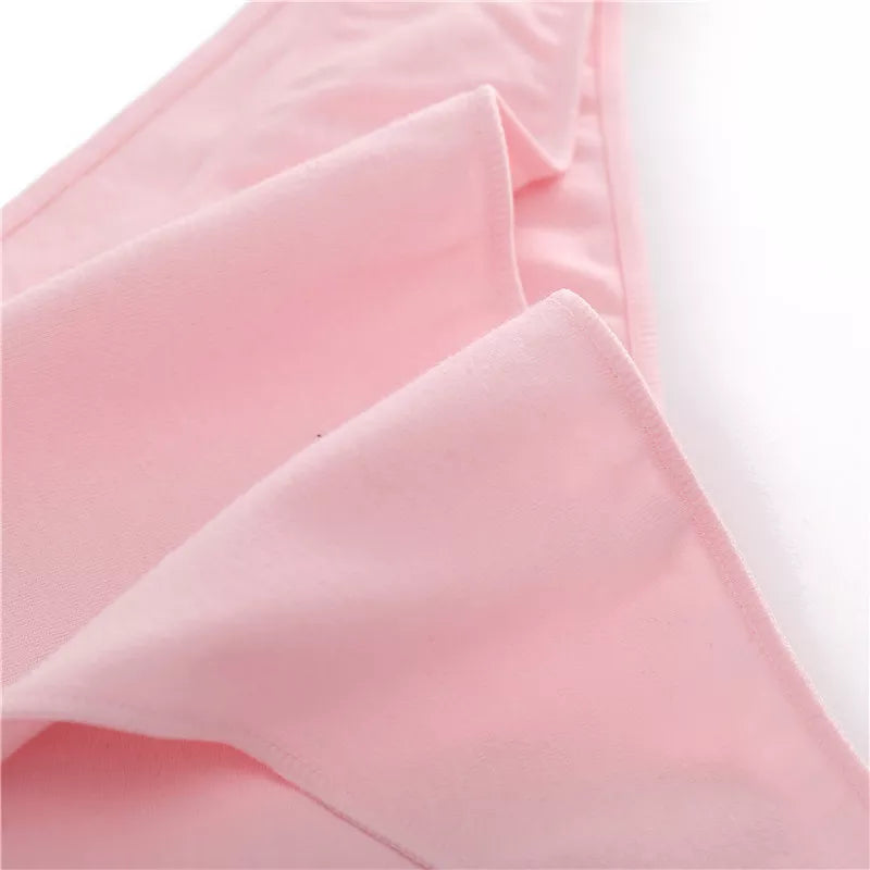 Our 4PCS/Set Women's Cotton Briefs Sexy Low Waist Female Underpants Elasticity Comfortable Underwear Panties Lingerie M-XXL