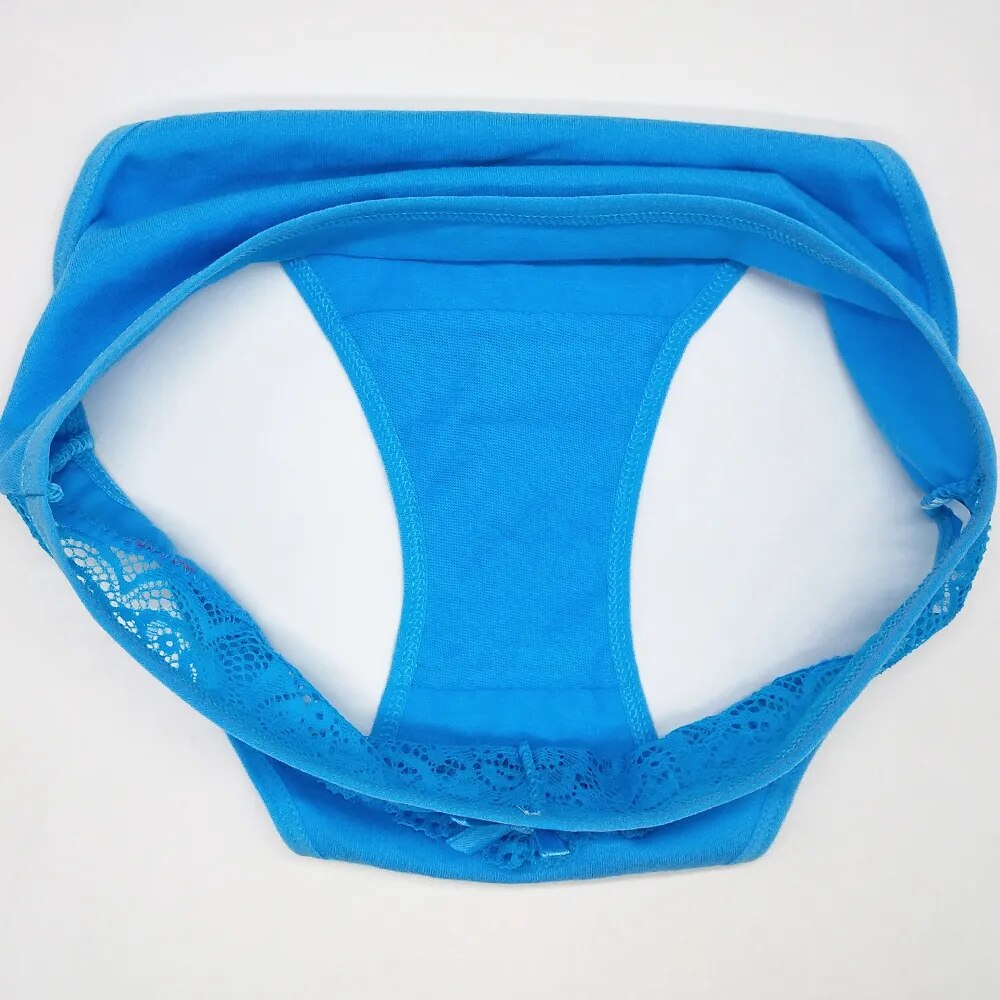 Our Moonflame 5 pcs/ lot Women cotton cheeky/ hipster Underwear Sexy Lace Woman Panties