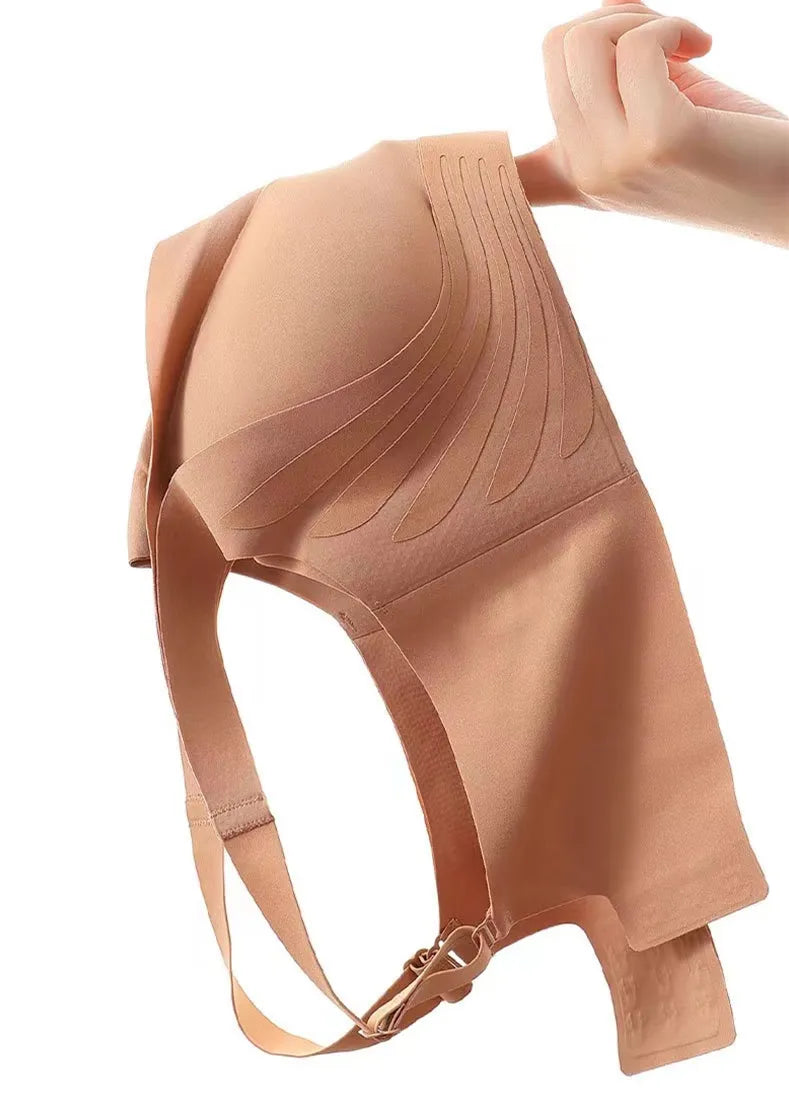Our comfortable Sexy Lifting Seamless Underwear Women's Small Breasts Gathering No Steel Ring Upper Holder Breast Adjustable Ladies Bra