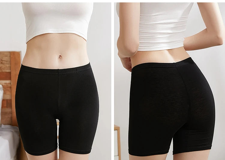 Our Female Panties Lace Seamless Safety Short Pants Womens High Waist Stretch Shorts Briefs Slimming Under Skirt Shorts