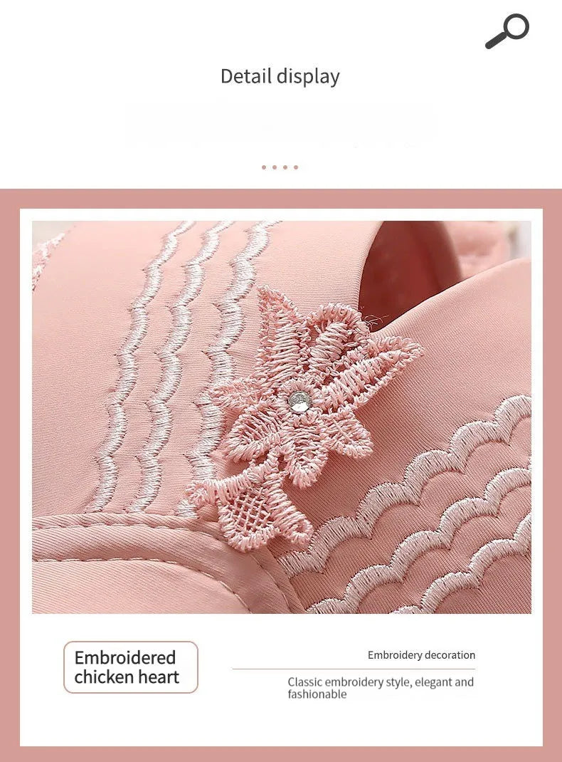 Our New High-grade Large Size Thin Cup Beauty Back Underwear Comfortable Adjustment Breathable Sweat-Absorbing Women Bras