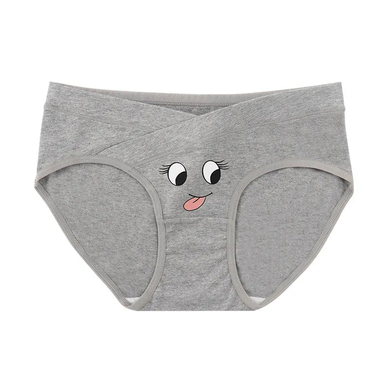 Our Jacquard Cotton Low Waist Belly Maternity Panties Plus Size Seamless Underwear For Pregnant Women Ladies Pregnancy Briefs