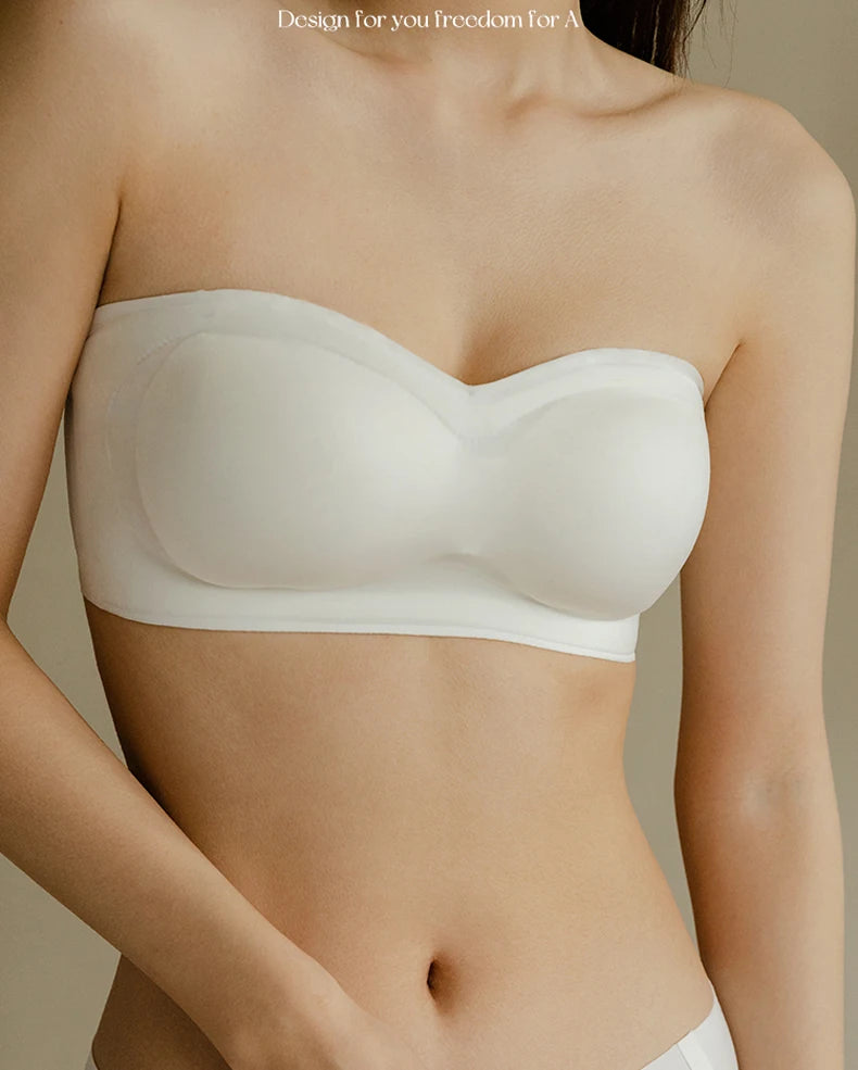 Our Women Invisible Bra Strapless Bralette 1/2 Cup Push Up Women's Underwear Female Seamless Party Wedding Bras Sexy Lingerie New