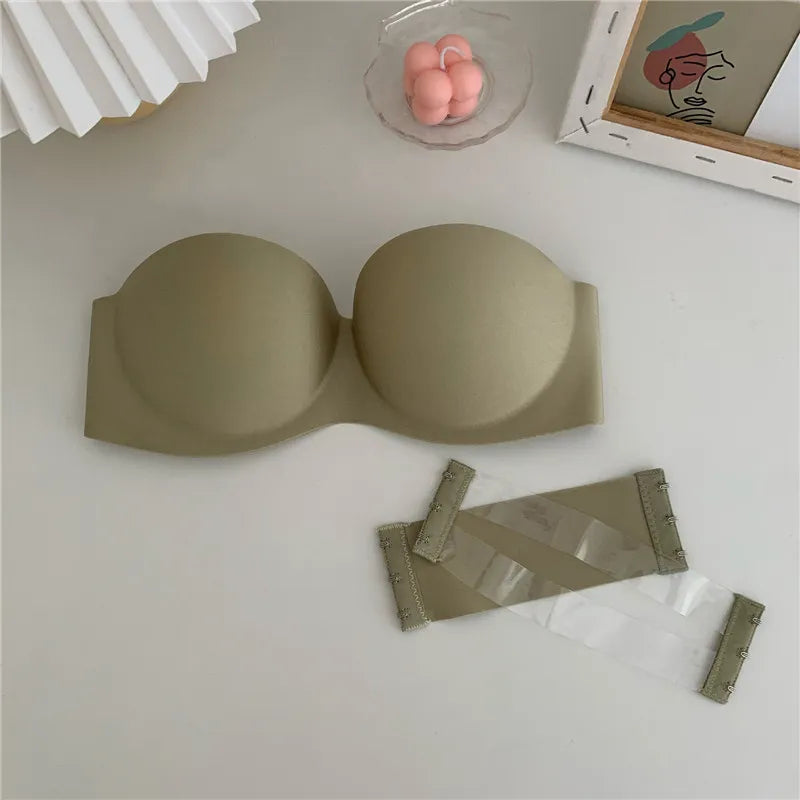 Our Sexy Backless Invisible push up Bra Women Strapless Seamless Bralette Bra Underwear Lingerie for Female Wireless Brassiere