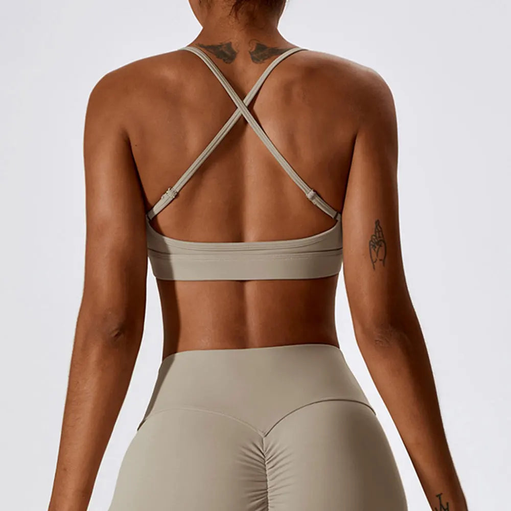 Our Women Bra Sexy Top Woman Breathable Sports Underwear Women Fitness Yoga Sports Bra For Women Gym Push Ups Workout Tops