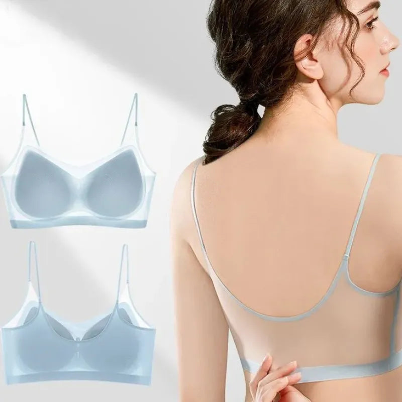 Our Ultra-thin Seamless Bras For Women Ice Silk Underwear Small Chest empirerida.com Our Ultra-thin Seamless Bras For Women Ice Silk Underwear Small Chest empirerida.com