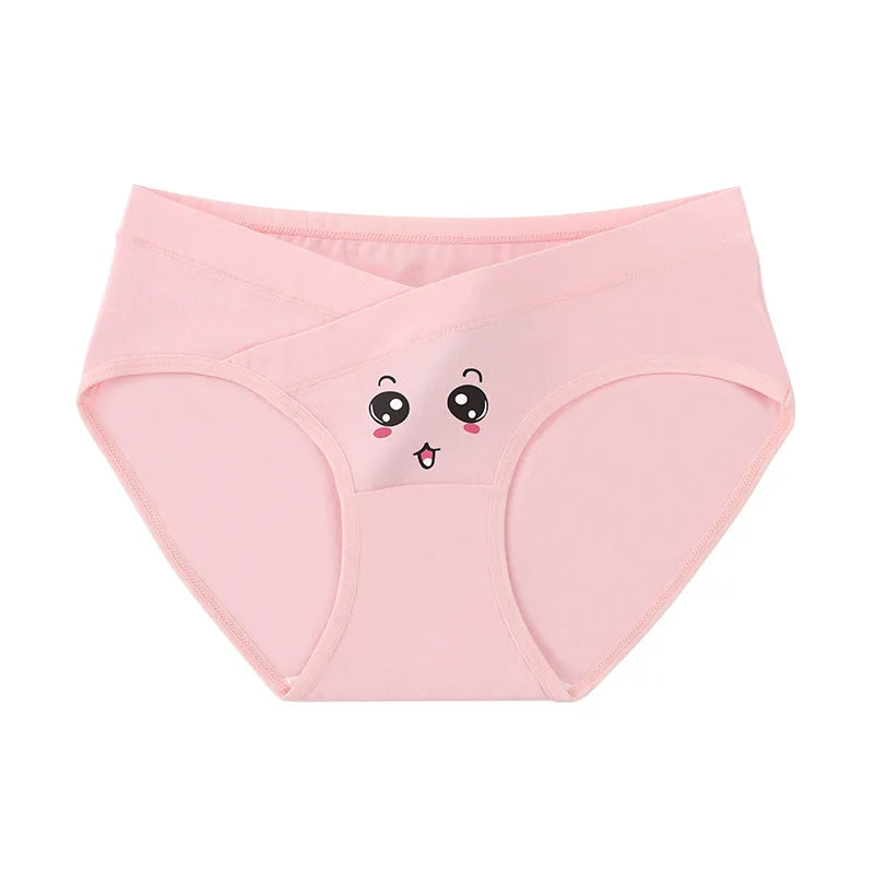 Our Jacquard Cotton Low Waist Belly Maternity Panties Plus Size Seamless Underwear For Pregnant Women Ladies Pregnancy Briefs