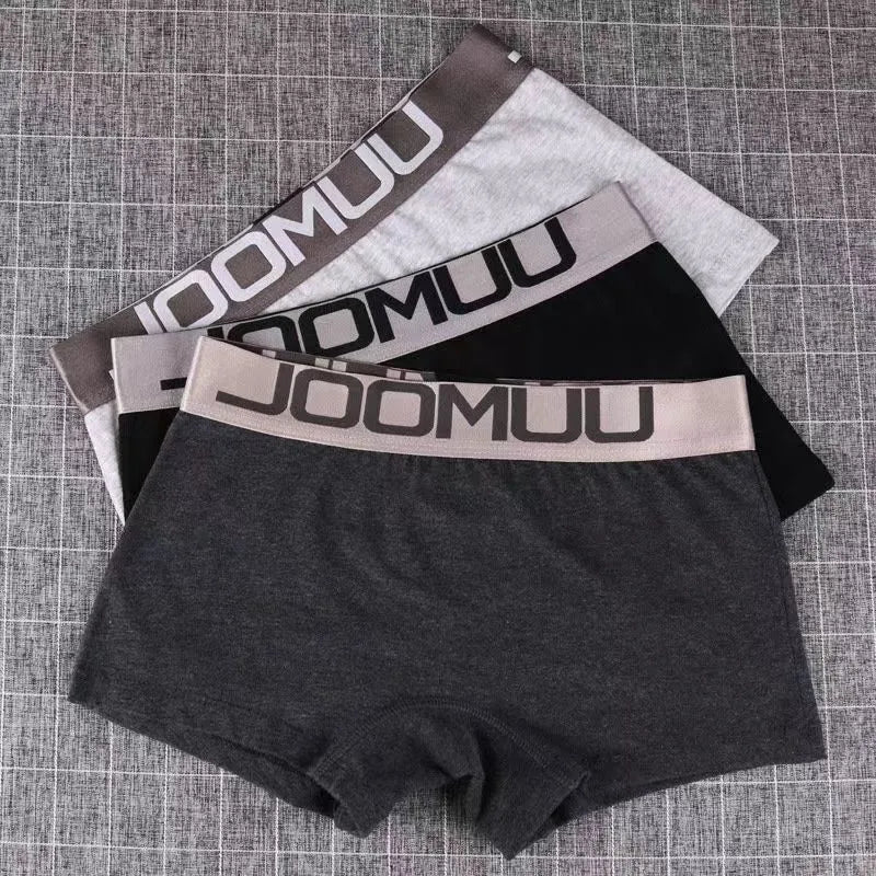 Our 3PCS Popular Solid Women's Cotton Panties Boxer Underwear Ladies Breathable Letter Belt Briefs Sports Female Knickers Bodyshorts