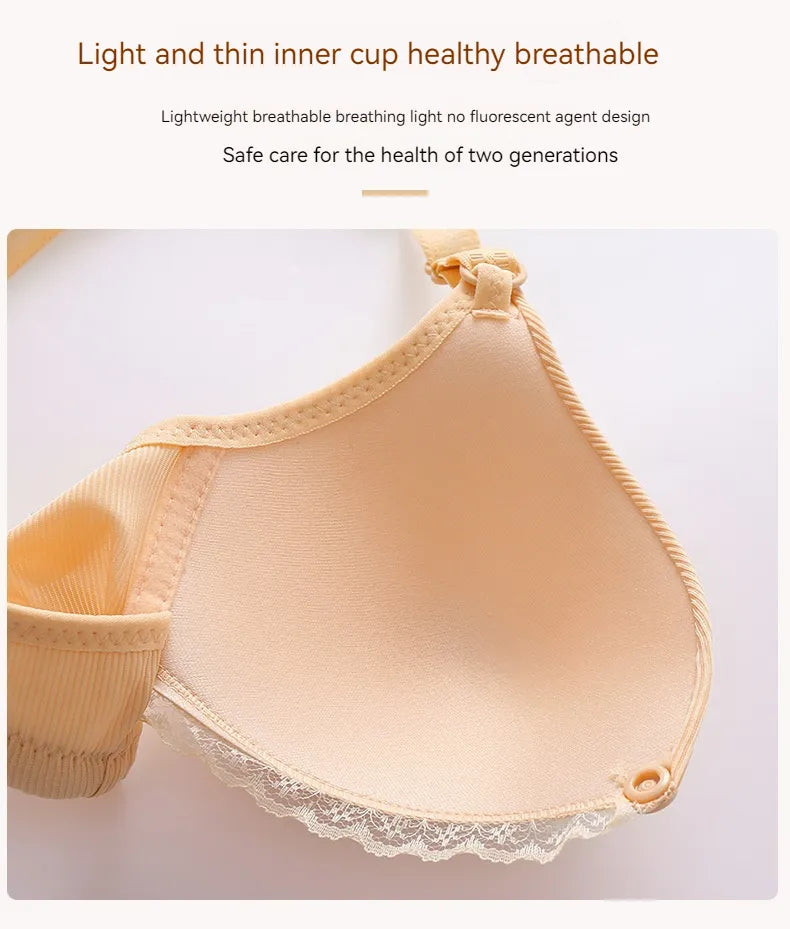 Our Organic cotton very Comfortable Bras Maternity Nursing Bra for Feeding Nursing Underwear Clothes for Pregnant Women Soutien Gorge Allaitement