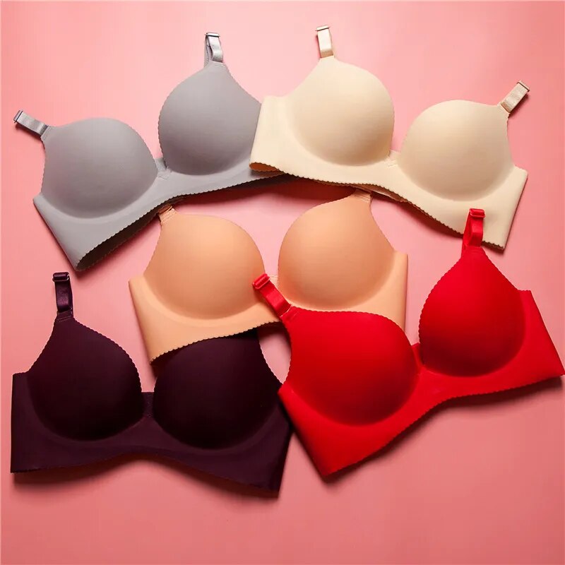 Sexy ABC Cup Bras For Women Seamless Bra Push Up Wireless bra Intimates Female