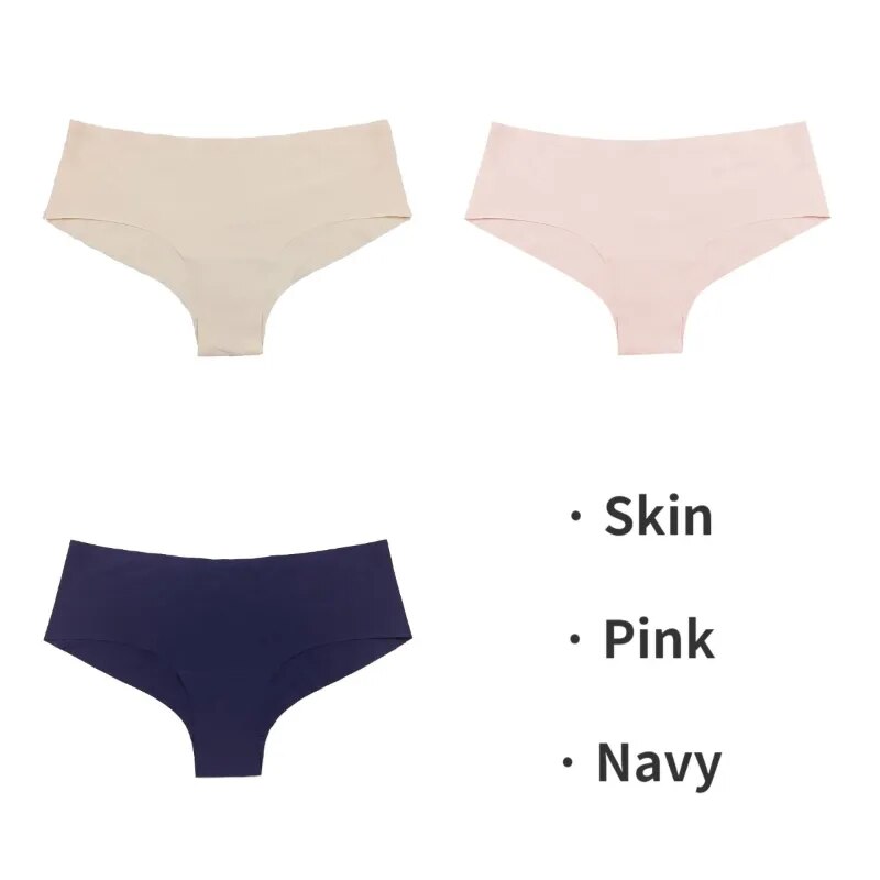 Our TrowBridge 3PCS/Set Seamless satin Women's Panties Sports Breathable Underwear Girls Comfortable Briefs Sexy Lingerie Underpants