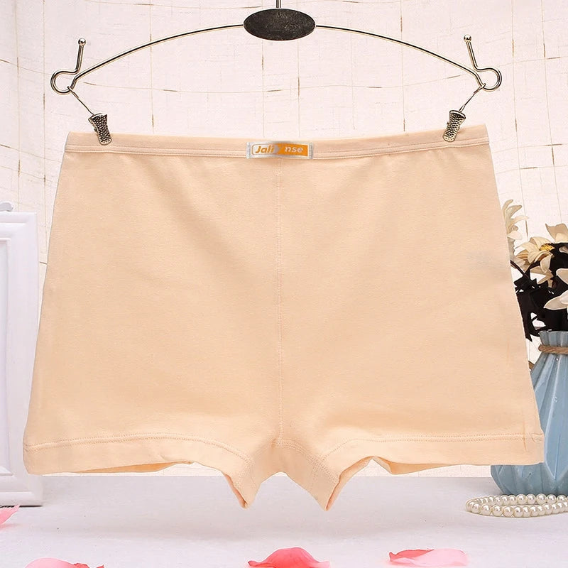 Our Big size M-3XL Women Panty Cotton Boxer Shorts Underpant Comfortable Underwear Breathable Girls underwear lingerie