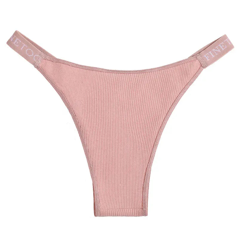 Our 3PCS/Set Cotton Panties Briefs Women Underpants Female Sexy Panties Thong Women's Panties Underwear Solid Color Intimate Lingerie