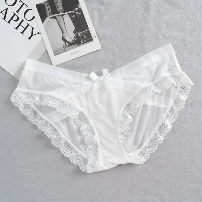 Our Summer Maternity Panties Seamless Lace Low Waist V Briefs for Pregnant Women Pregnancy Underwear Lingerie