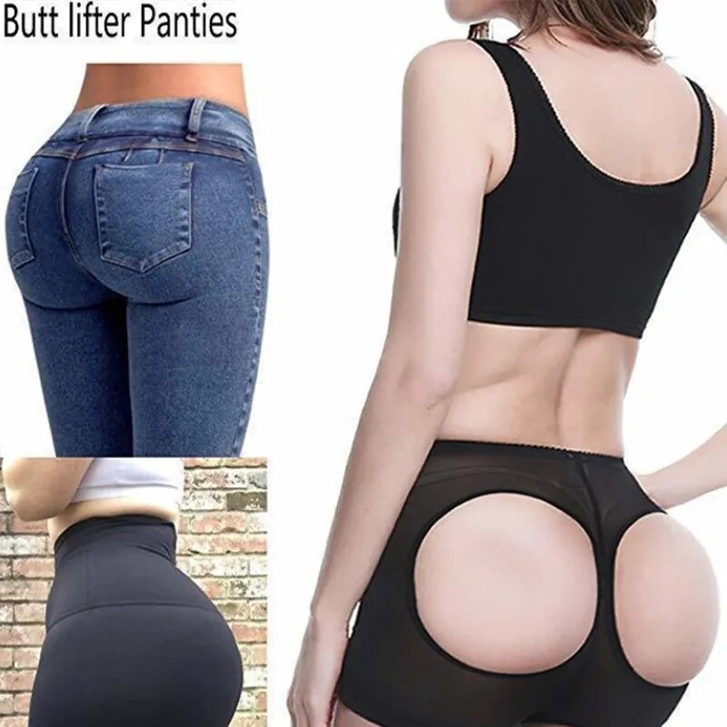 Our Slimming Body Shaper Waist Trainer Bodysuit Butt Lifter Body Shaper Bum Lift Pants Buttock Enhancer Shorts Booster