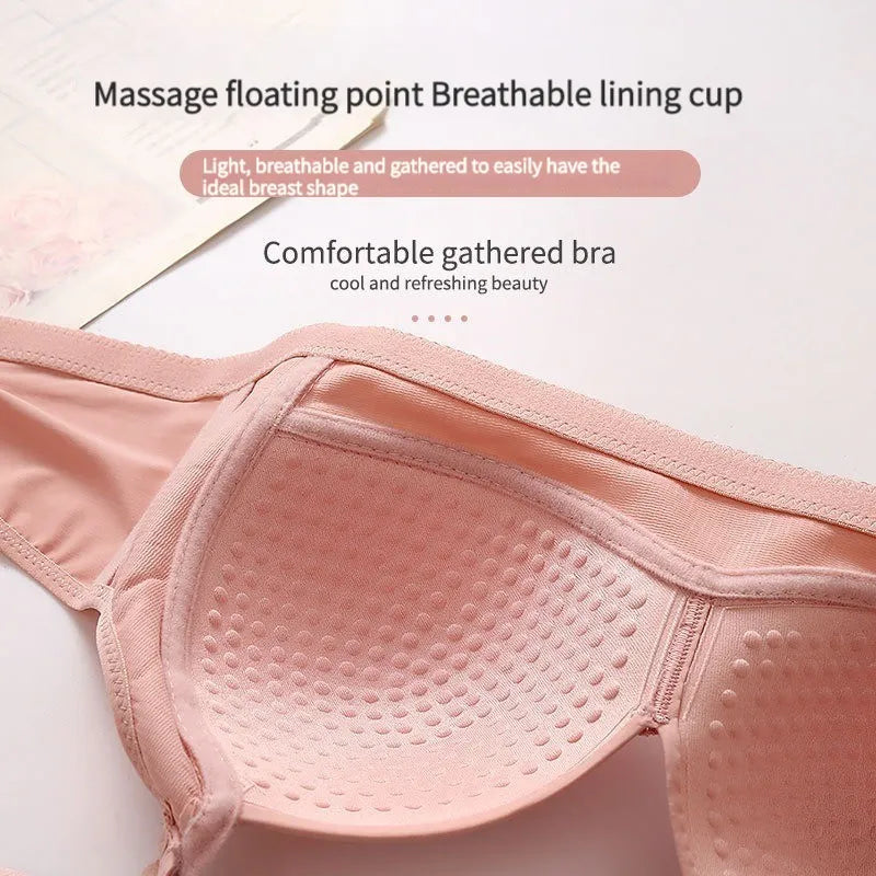 Our New High-grade Large Size Thin Cup Beauty Back Underwear Comfortable Adjustment Breathable Sweat-Absorbing Women Bras