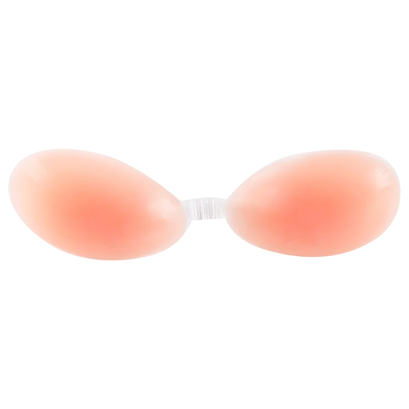 Amanda Silicone Bra Invisible Push Up Sexy Strapless Bra Stealth Adhesive Backless Breast Enhancer For Women Lady Nipple Cover