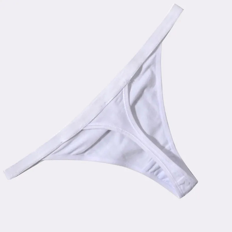 Our 4 Pcs Sexy Women Cotton G String Thongs Low Waist Seamless Female Underpants Comfortable Ladies Underwear Lingerie