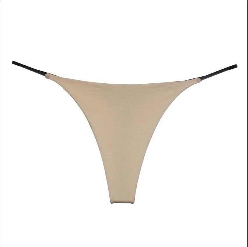 Elizabeth sexy high and low waist as desire panties strings or G Strings Low-Rise Thong Panties