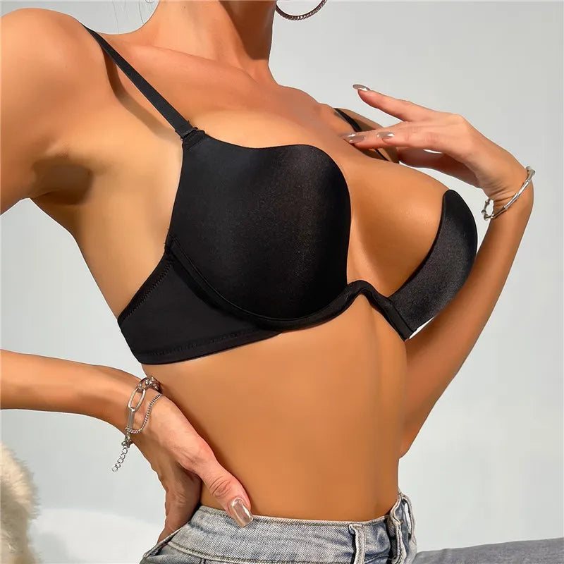 Our Women Seamless Bra Sexy No Wire Push Up Underwear Girls Students Breathable Thin Bras Female's Bra Breathable Gathered