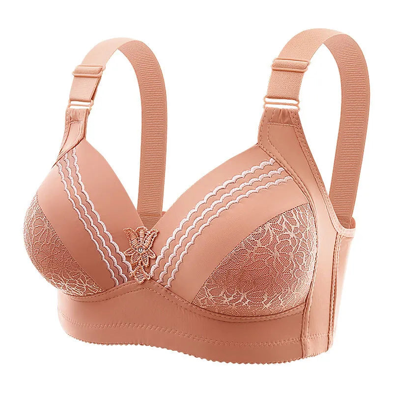 Our New High-grade Large Size Thin Cup Beauty Back Underwear Comfortable Adjustment Breathable Sweat-Absorbing Women Bras