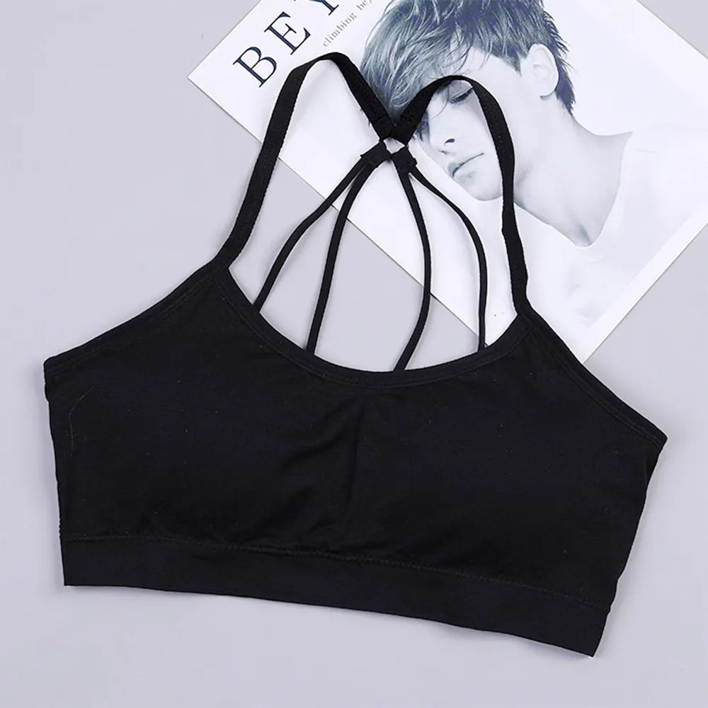 The peace and love bra Sexy Bra Top Women Sports Bra High Impact for Gym Fitness Female Pad Sportswear Tank Top Yoga Push Up Bralette