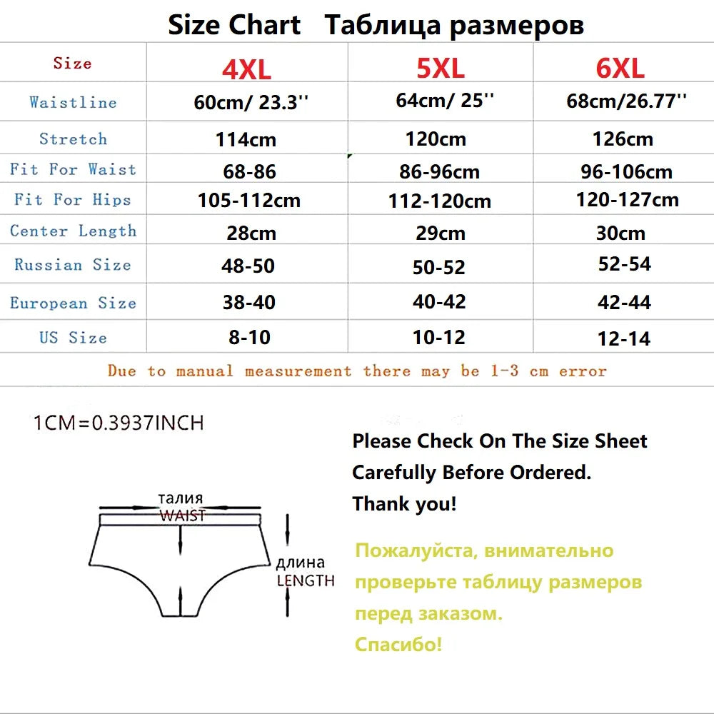 Our Women's Panties In Large Sizes,Mid-waisted Woman Panty,Oversized Women‘s Underpants,Bamboo Woman Underwear Panties Women's Briefs