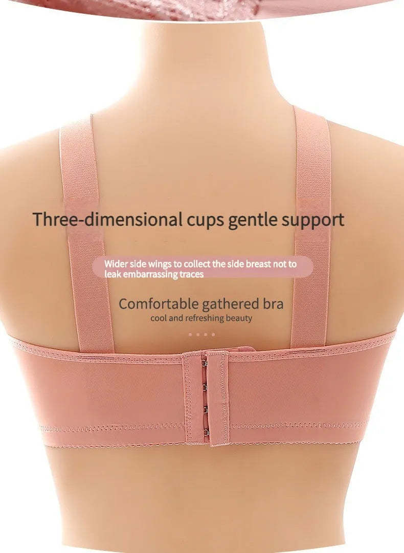 Our New High-grade Large Size Thin Cup Beauty Back Underwear Comfortable Adjustment Breathable Sweat-Absorbing Women Bras