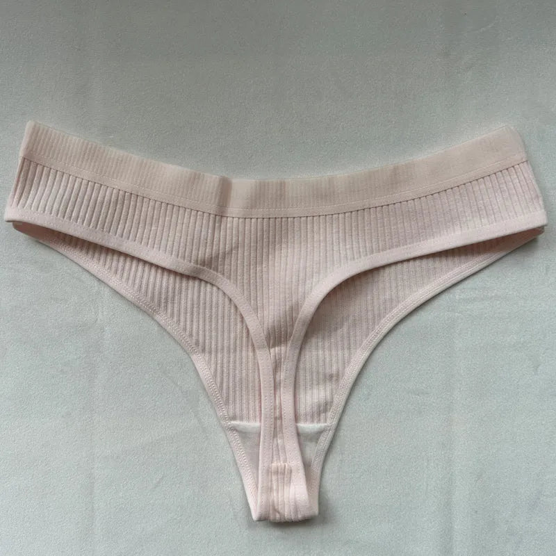 Our 3pcs Women's Panties Female Underwear Thong Seamless Panties For Women Cotton Briefs Sex G-string Low Waist Under panties Sexy