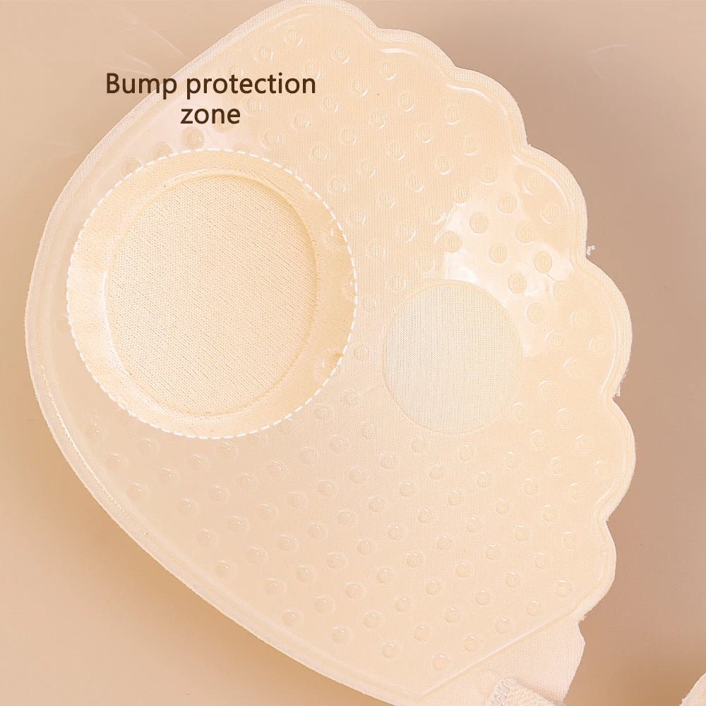 Our Lace Push Up Invisible Bra Women Adhesive Strapless Backless Solid Bra Sticky Silicone Nipple Cover Underwear Bust Breast Pads