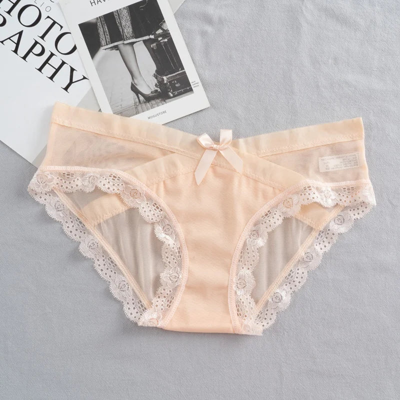 Our Summer Maternity Panties Seamless Lace Low Waist V Briefs for Pregnant Women Pregnancy Underwear Lingerie