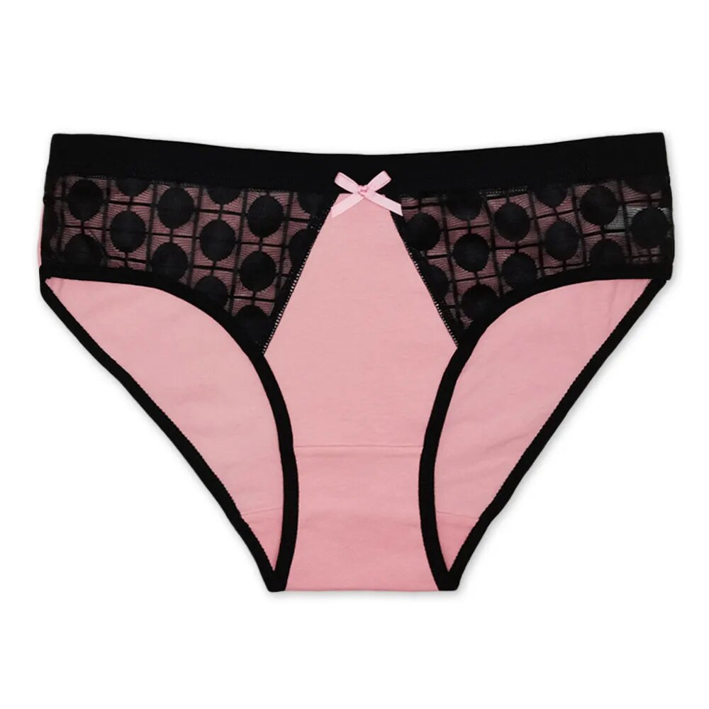 Brenda hipster/ cheeky lazy day M-XL Woman Sexy Panty Briefs 5 PCS/Set Sexy Lace Female Underpants Women Cotton Underwear Panties