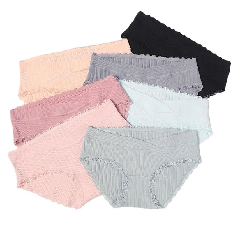 Our 7Pcs Maternity Panties Pregnancy Underwear Briefs Clothes for Pregnant Women Pregnancy Panty Intimates Clothing