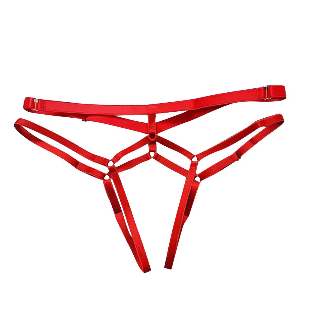 Women Underwear Pantie Sexy Lace High Elastic Lingerie Knickers Underpants Underwear Open Crotch G String for Women