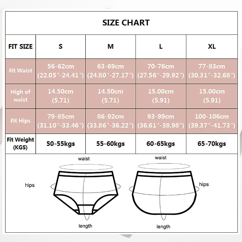 Our Bodyshaper High Waist Seamless Panties Women Underwear Anti-bacteria Soft Crotch Briefs for Female Intimates Lingerie Shapewear